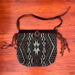 Jade Tribe messenger bag.